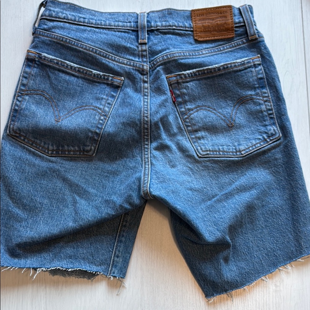 Levi's Classic Blue Denim cut off Shorts Size 26